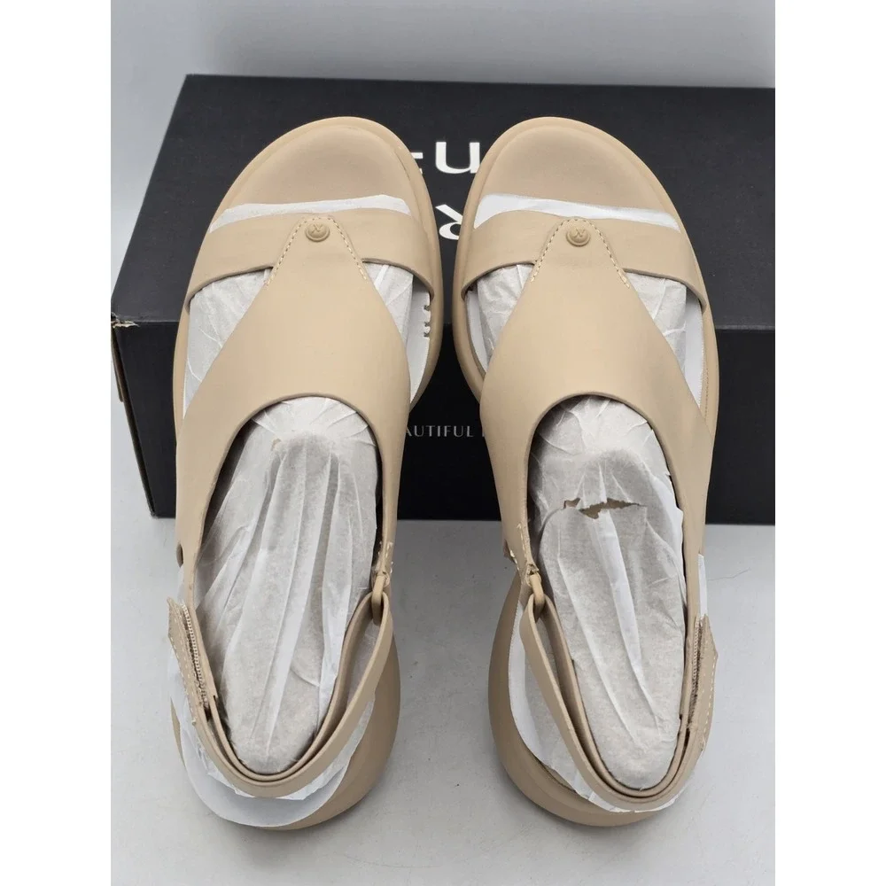 NEW Naturalizer Lillian Tan Women's Sandals‎ sz 7.5 M
